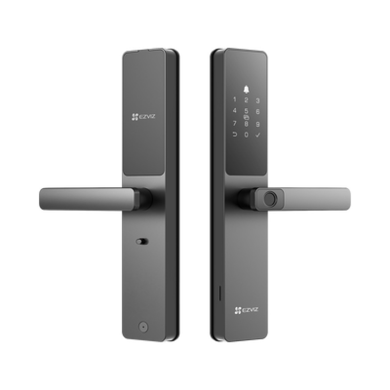 Cerradura Inteligente / WiFi / Bluetooth  / Códigos Temporales Para Visitantes / Lectura de Huella / Lectura de Tag / Contraseña /  Botón para Timbrar / Apertura Remota /  Alarma Antiintrusión /  No Requiere HUB