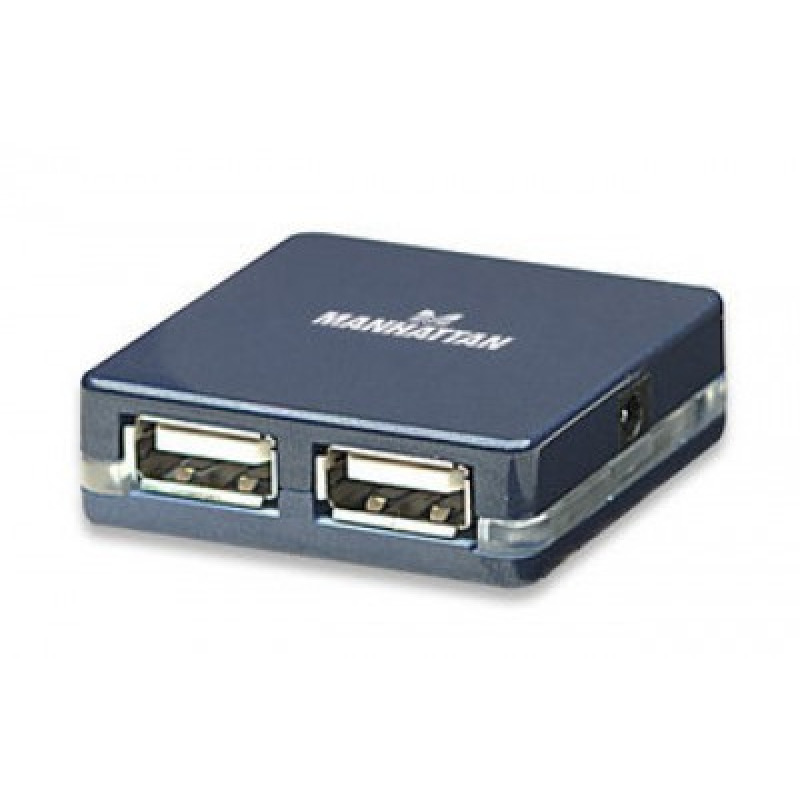 HUB USB,MANHATTAN,160605, V2.0 4 PTOS MICRO