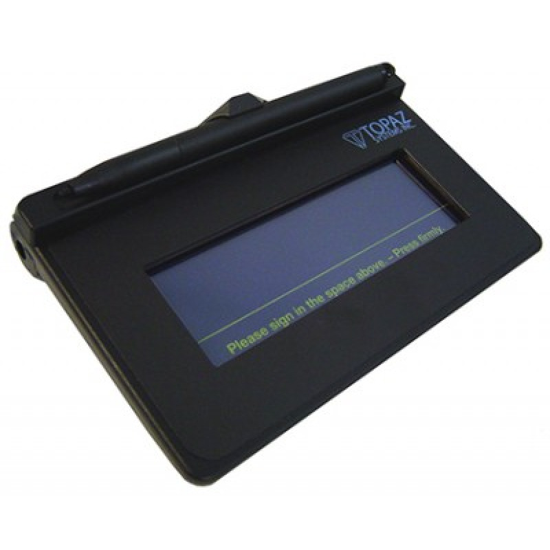 Topaz Systems T-S460-HSB-R capturadora de firma digital Negro LCD image 2