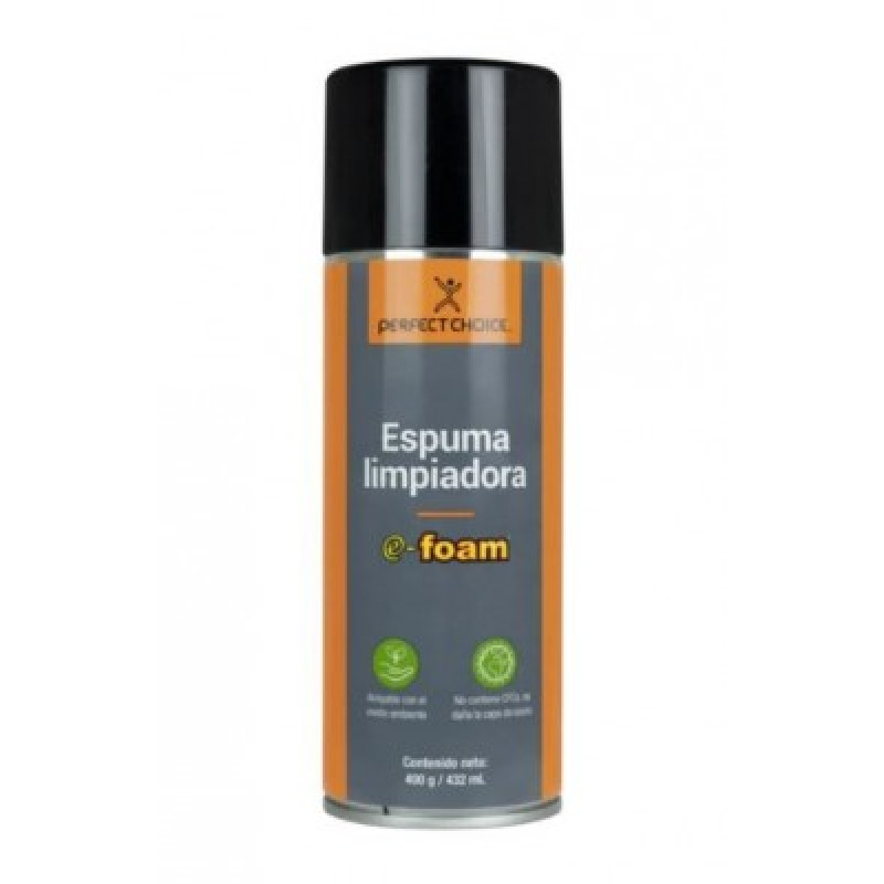 ESPUMA LIMPIADORA PARA EQUIPO ELECTRONICO Y CUBIERTAS PLASTICAS ULTRA CLEAN PERFECT CHOICE E-FOAM 400GRS / 432 ML image 2