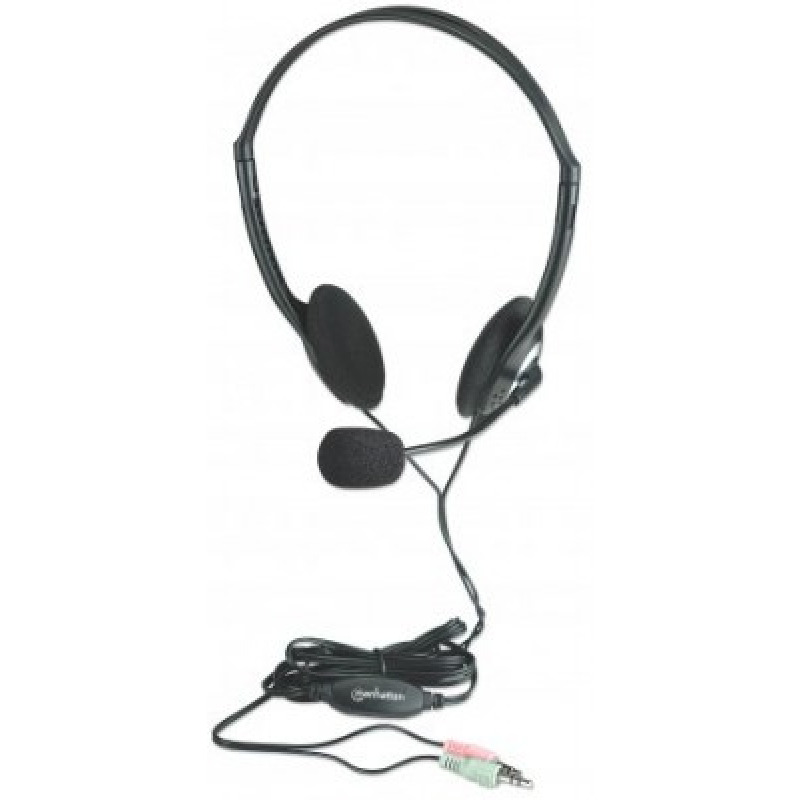AUDIFONO DIADEMA,MANHATTAN,164429, C/MICROFONO ESTANDAR PLASTICO image 2