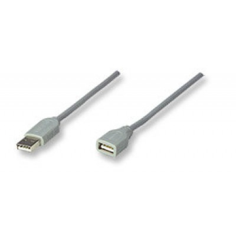 MANHATTAN 340960 - Cable de Extensión USB Macho a USB Hembra/ 4.5 Metros/ Velocidad Máxima de Hasta 12 Mbps/ UL 2725/ USB 1.1/ image 2