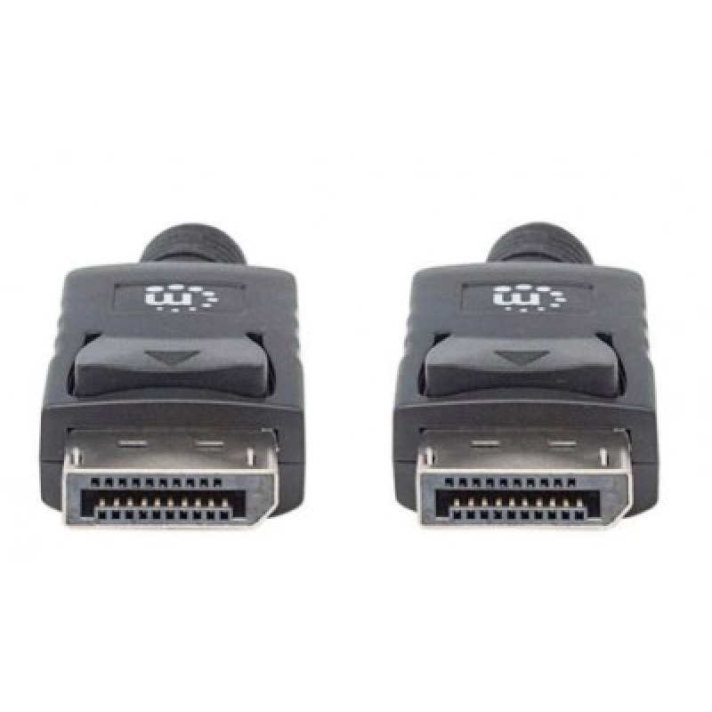 CABLE DISPLAYPORT,MANHATTAN,307116, V1.2 M-M 2.0M NEGRO 4K60HZ,BLINDADO MACHO-MACHO image 2