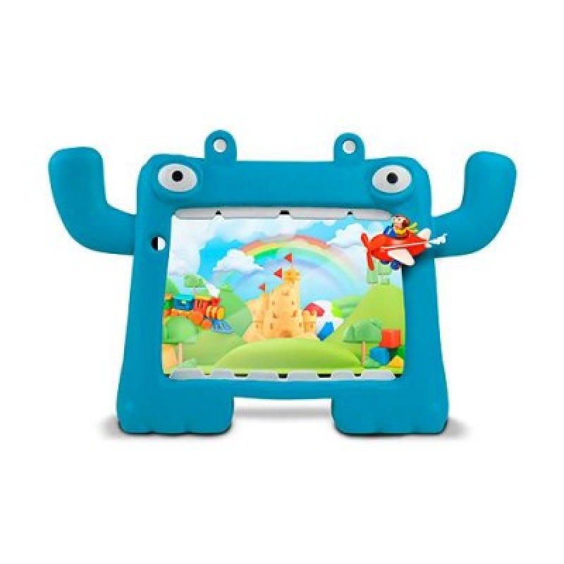 TABLET VORAGO PAD-8 KIDS ANDROID 13 QUADCORE 4GB 64GB DUALCAM WIFI BT GMS FUNDA AZUL image 2