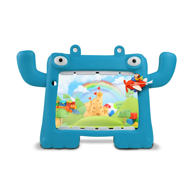 TABLET VORAGO PAD-8 KIDS ANDROID 13 QUADCORE 4GB 64GB DUALCAM WIFI BT GMS FUNDA AZUL image 3