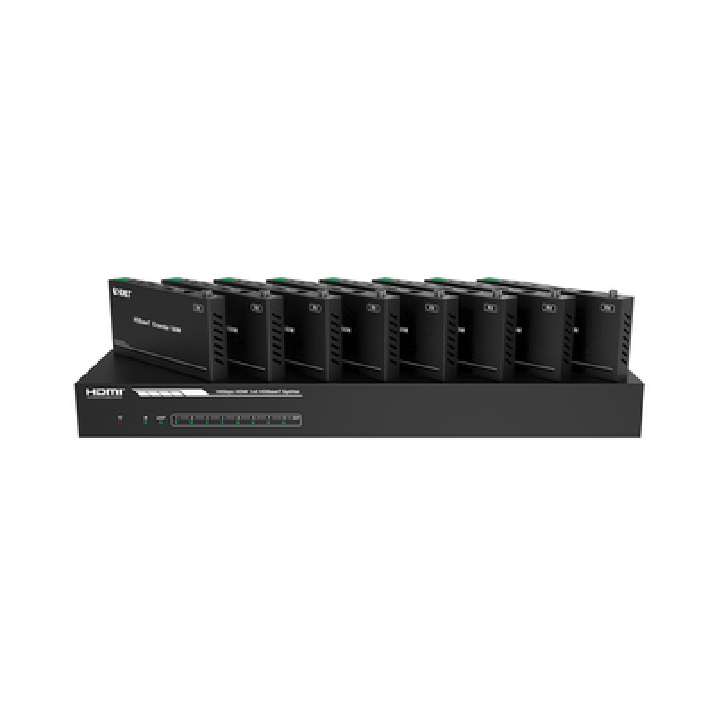 Splitter mas Extensor de Video | 1x8 | ProAV | HDBaseT | 120m en 4K60Hz | 150m en 1080p60Hz | Cat6/6a/7 | Gestión Avanzada EDID | Control IR y RS232 | PoC | Salida de Audio image 2