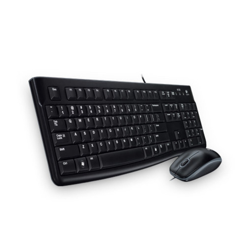 TECLADO/MOUSE LOGITECH MK120 NEGRO ALAMBRICOS USB PC / WINDOWS image 2