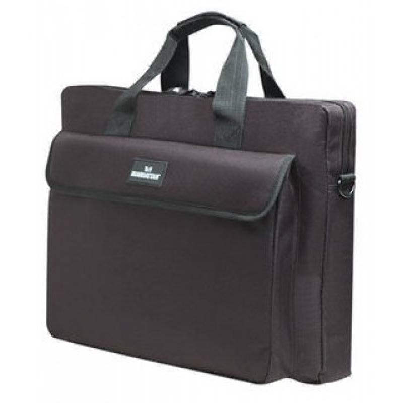 MANHATTAN 438889 Maletín para Computadora Portátil – London Acceso por la parte superior; se ajusta a la mayoría de las computadoras con pantalla amplia de hasta 15.6", Negro (Sobre Pedido) image 2