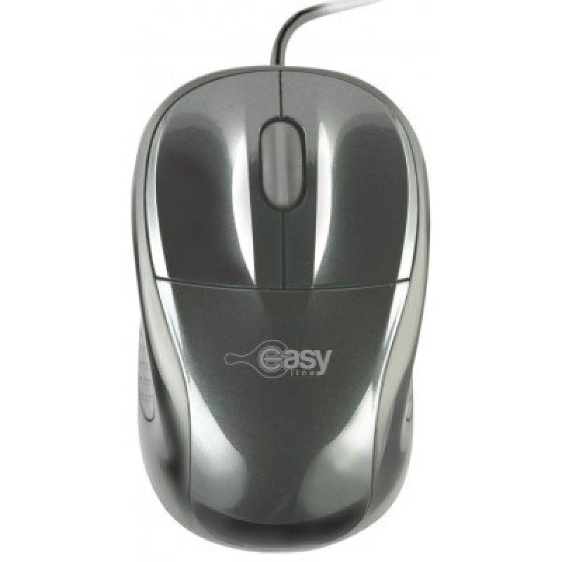 MOUSE ALAMBRICO OPTICO 1000 DPI CONECTOR USB WIN XP/VISTA/7/8/10/11/MAC OS X EASY LINE BY PERFECT CHOICE - NEGRO