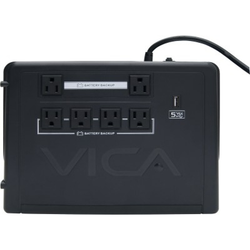 NO BREAK VICA REV 900VA/500W 6 CONTACTOS CON RESPALDO Y REGULADOR 3 ANOS DE GARANTIA image 2