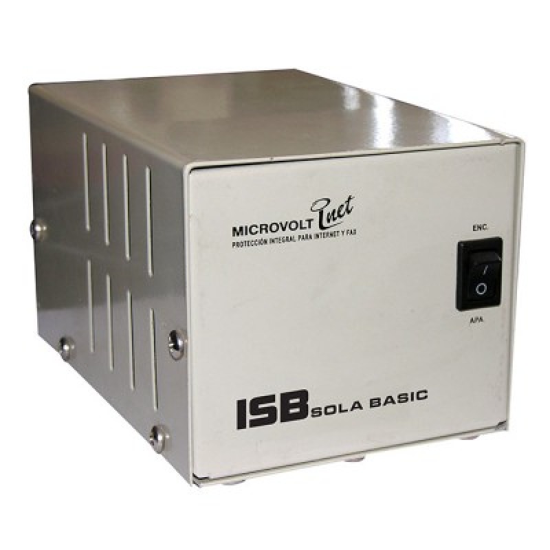 REGULADOR SOLA BASIC ISB MICROVOLT 1000VA / 750 WATTS  120VOLTS / 4 CONT. 3 AÑOS DE GARANTIA image 2