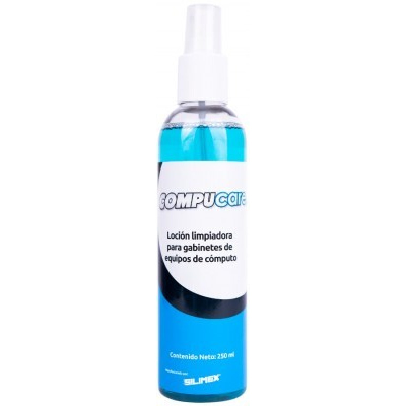 Silimex Compucare Computadora portátil, PC Espray para limpieza de equipos 250 ml