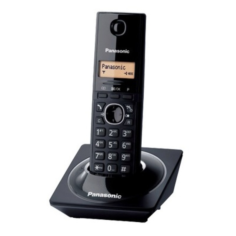 TELEFONO PANASONIC KX-TG1711MEB INALAMBRICO PANTALLA LCD 1.4 EN COLOR AMBAR 50 NUMEROS IDENTIFICADOR DE LLAMADAS 50 NUMEROS EN DIRECTORIO LOCALIZADOR DE AURICULAR NEGRO image 2
