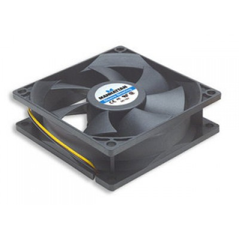VENTILADOR,MANHATTAN,700320, 80X80X25 MM, 4 PINES,GABINETE CPU