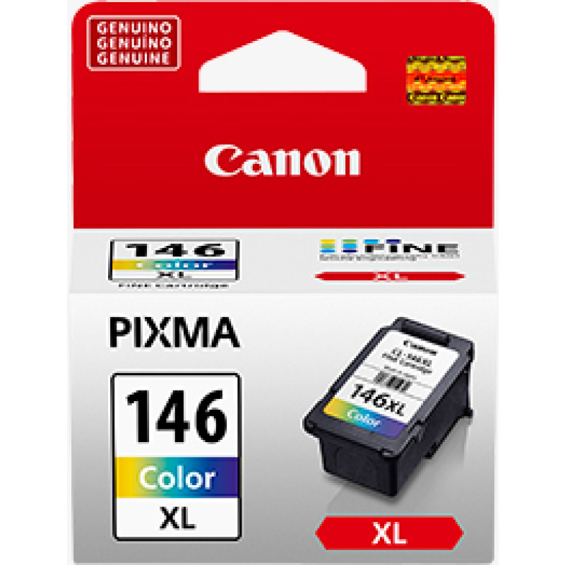 CARTUCHO CANON CL-146 XL TRICOLOR,RENDIMIENTO 400 PAGINAS,COMPATIBLE: MG2510, MG2410, MG3010, TS3110, TS3310 image 2