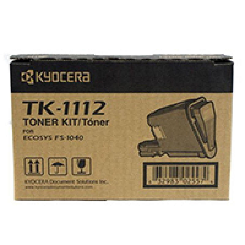 KYOCERA TK-1112 cartucho de tóner 1 pieza(s) Original Negro image 2