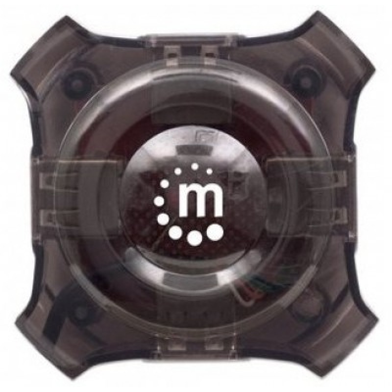 MANHATTAN 162272 - Mini Hub USB de 4 Puertos que Proveen Energía/ Soporta especificaciones USB 1.1/ Soporta Dispositivos y Puertos USB 2.0 (hasta 12 Mbps)/  image 2