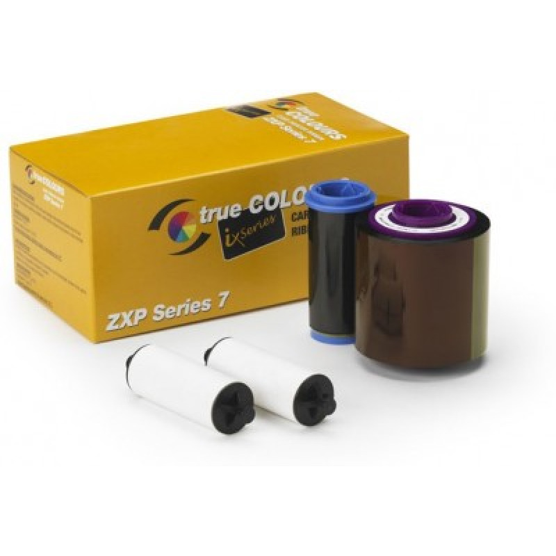 CARTUCHO DE CINTA ZEBRA RIBBONCOLOR 5 PANEL YMCKOK P/ZXP7 750 IMAGENES. image 2