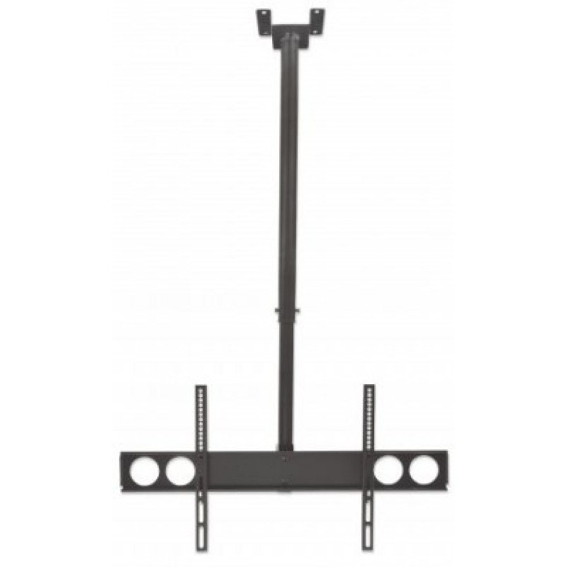 MANHATTAN 423625 - Soporte para TV /  Montaje en techo/  Con inclinación /  Para pantallas planas de 37" a 70"  / Soporta hasta 50 kg