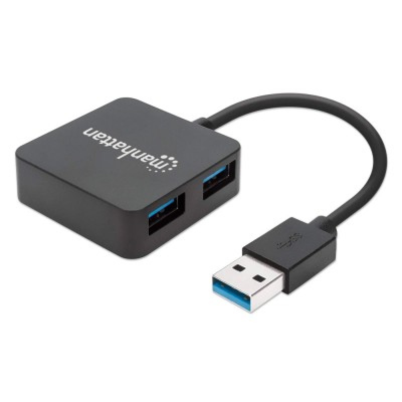HUB USB,MANHATTAN,162296, V3.0  4 PTOS MINI image 2