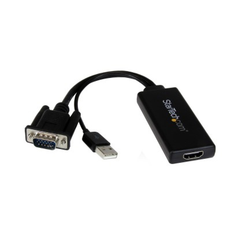 ADAPTADOR VGA A HDMI CON AUDIO Y ALIMENTACIóN USB  CONVERTIDOR VGA A HDMI PORTáTIL  1080 P - STARTECH.COM MOD. VGA2HDU image 6