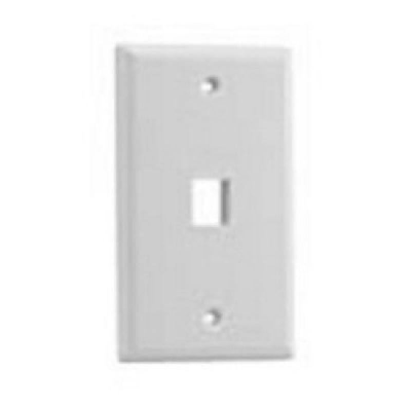 BELDEN AX102660 - Placa frontal / 1 Ventana / Color blanco image 2