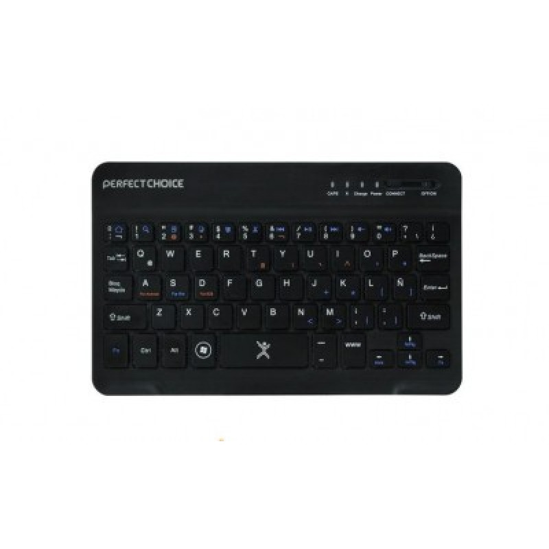 TECLADO MINI PERFECT CHOICE INALAMBRICO BLUETOOTH 3.5HR 10M PC-200932 image 2