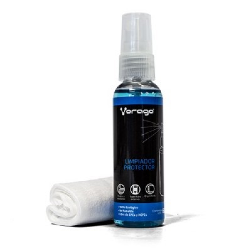 KIT LIMPIEZA. VORAGO. CLN-200. 60ML. CON FRANELA MICROFIBRA image 3