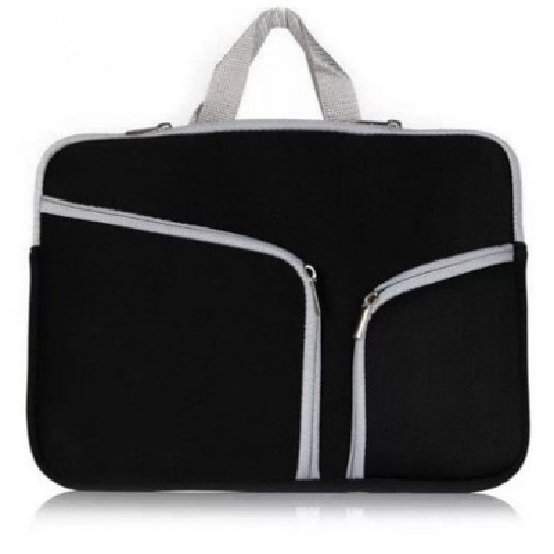 FUNDA BROBOTIX DE NEOPRENO PARA LAPTOP 15.4 PULGADAS, COLOR  NEGRO image 2