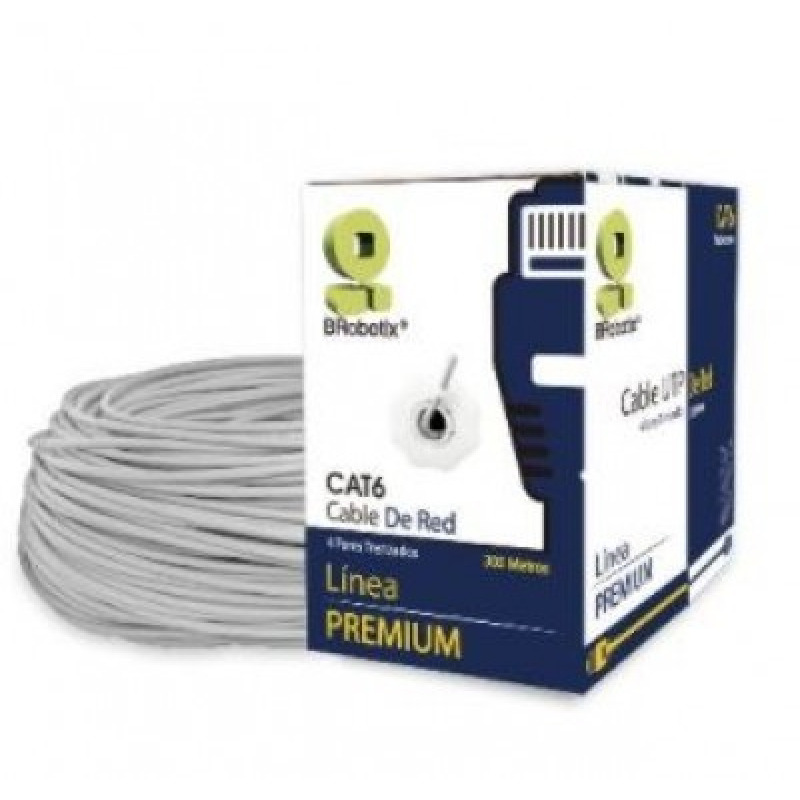 BRobotix 065144 cable de red Gris 305 m Cat6 U/UTP (UTP) image 2