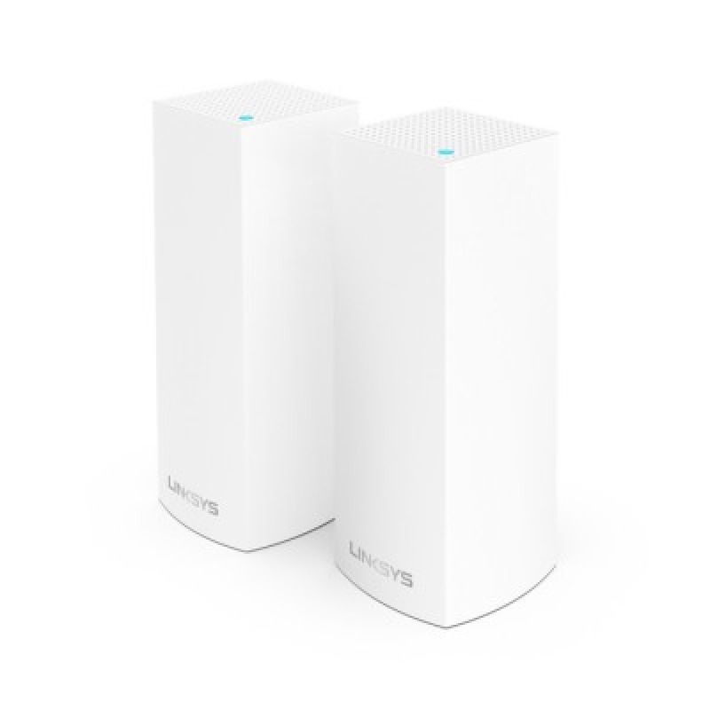 Linksys WHW0302 sistema wi-fi de malla Tribanda (2,4 GHz/5 GHz/5 GHz) Wi-Fi 5 (802.11ac) Blanco 2 Interno