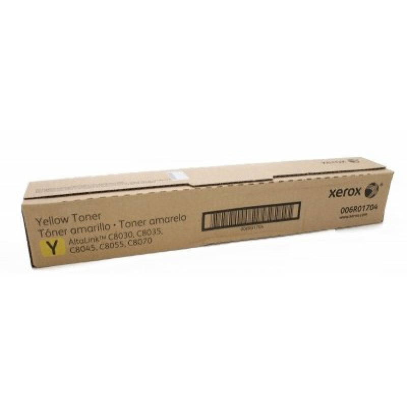 TONER XEROX AMARILLO 006R01704, ALTA CAPACIDAD 15K, PARA ALTALINK C8030/8035/8045/8055/8070 image 2