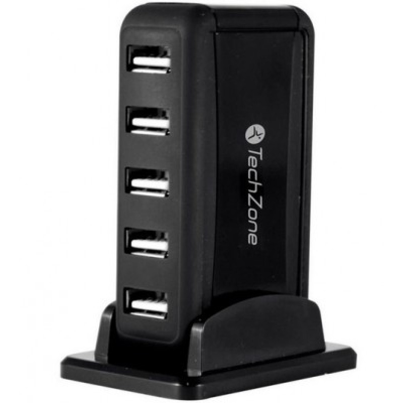 HUB TECHZONE TZ17HUB01 7 PUERTOS USB 2.0 image 2