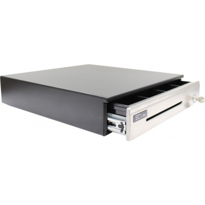 CAJON DE DINERO EC LINE  EC-CD-100P 5 BILLETES 8 MONEDAS RJ11- VOLTAJE REQUERIDO 24V