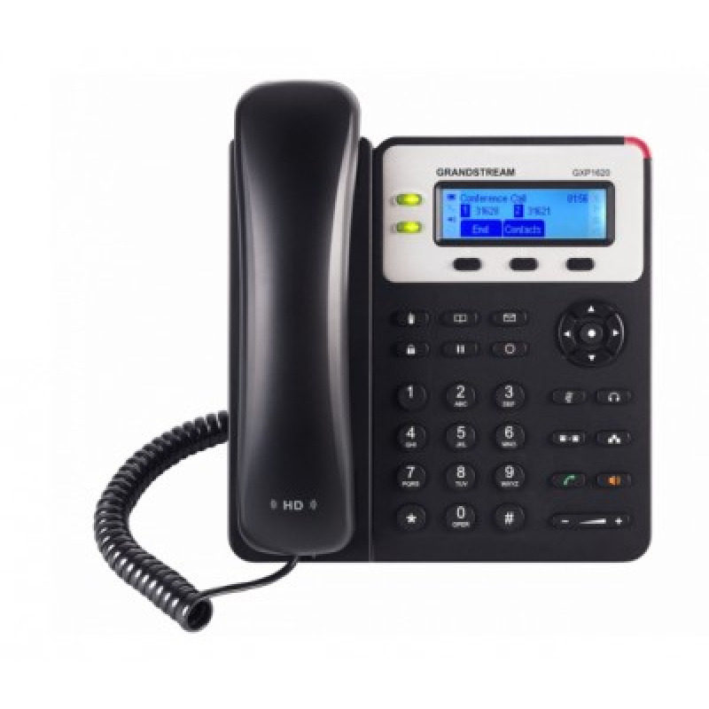 TELEFONO IP GRANDSTREAM GXP1625 / 2 CUENTAS SIP 2 LINEAS PUERTOS 10/100 CONECTOR RJ9 COMPATIBLE CON EHS PANTALLA LCD RETROILUMINADA INCLUYE FUENTE PODER Y SOPORTA POE image 2