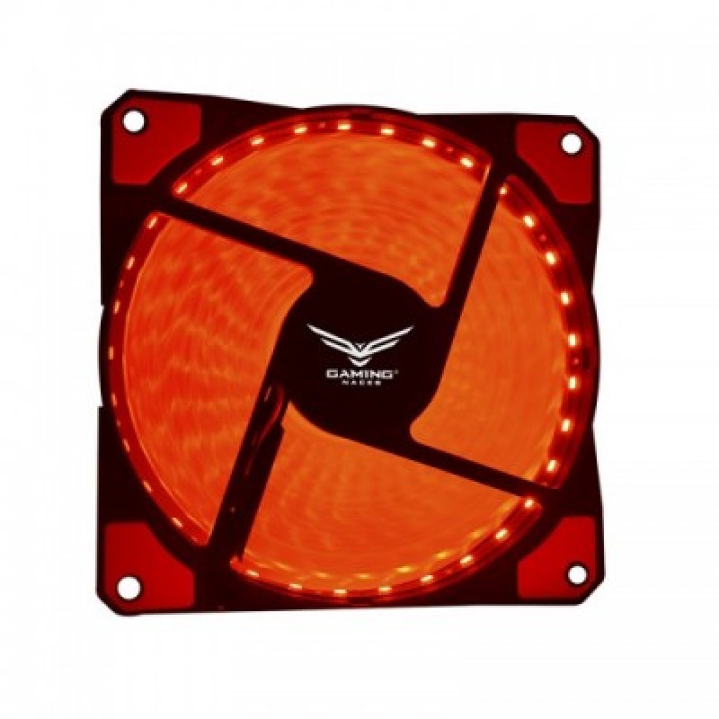 VENTILADOR NACEB ROJO 33LED NA-0919R 120 X 120 X 25MM image 2