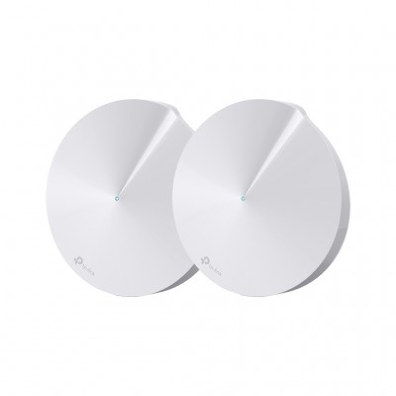 TP-LINK DECO M5 2 PACK- Kit 2 Routers Inalámbricos MESH Interior para Hogar , Doble Banda Wi-Fi 5 AC1300 Mbps , 2 Puerto Gigabit WAN,LAN , 4 Antenas Internas , Administración Mediante la App Deco (iOS, Android) , Protección HomeCare image 2