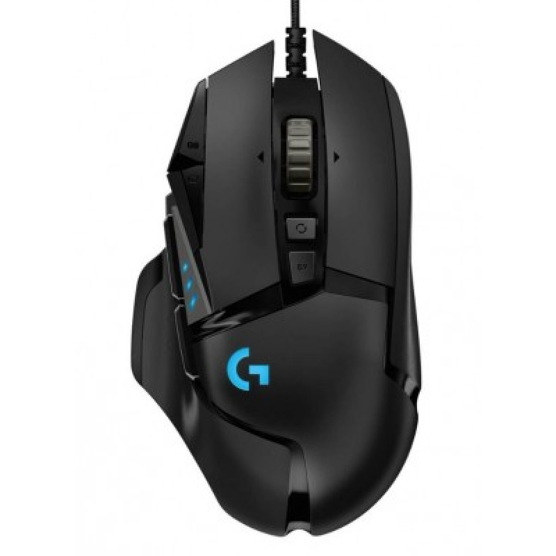 MOUSE GAMING LOGITECH G502 HERO NEGRO ALAMBRICO USB LIGHTSYNC RGB 16K DPIS image 7