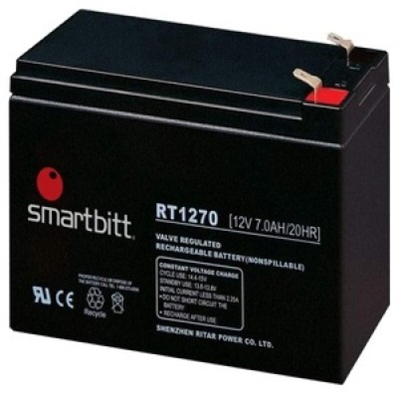 BATERIA SMARTBITT BATERIA 12V/7AH COMPATIBLE CON SBNB750, SBNB1200, SBNB1800, SBNB1200SI, SBNB2200PROII Y SBNB3200PROII image 2