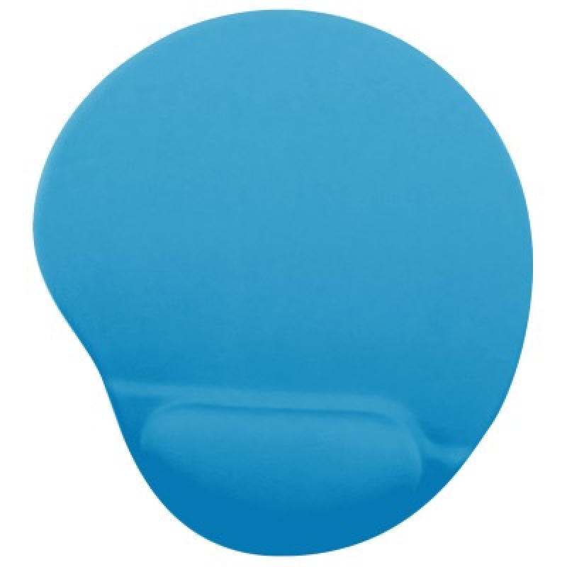 MOUSE PAD BROBOTIX CON ALMOHADILLA DE GEL, ANTIDERRAPANTE, TURQUESA image 2