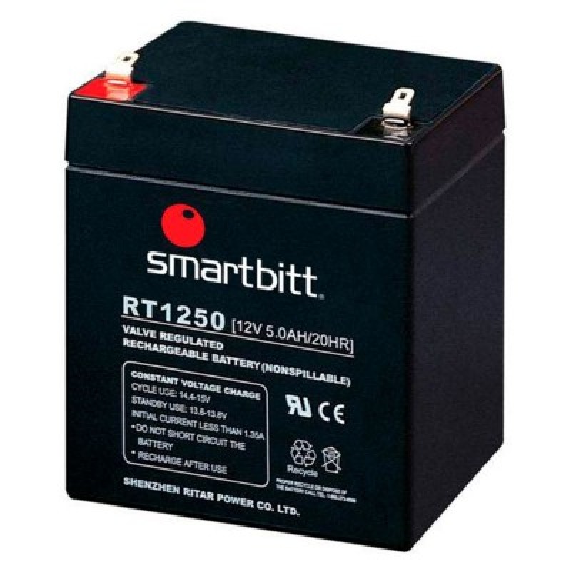 BATERIA SMARTBITT 12V/5 AH COMPATIBLE CON SBNB500, SBNB600 Y SBNB800 image 2