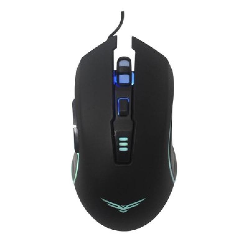 MOUSE GAMING NACEB (NA-0937) HORUS,RGB, 1000 DPI,USB,NEGRO image 2