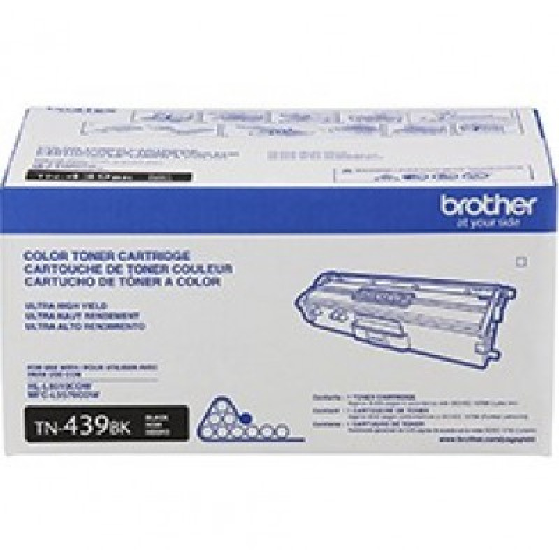 TONER BROTHER NEGRO TN439BK ALTO RENDIMIENTO DE 9000 PAGINAS AL 5 POR CIENTO DE COBERTURA