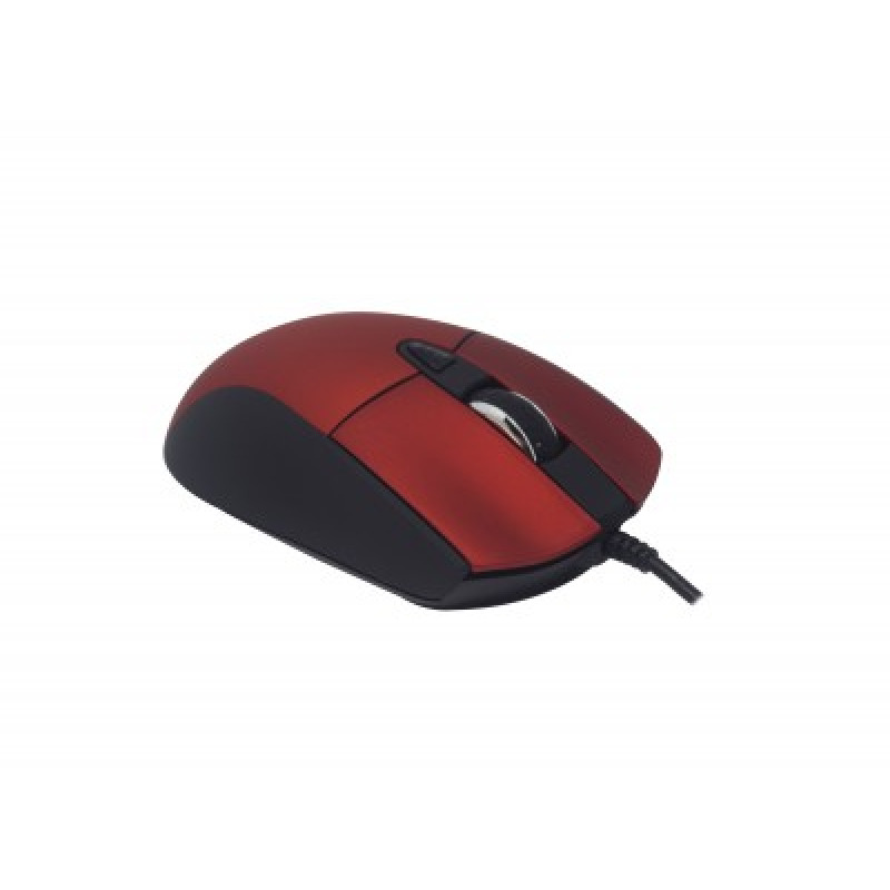 MOUSE NACEB ALAMBRICO OPTICO ERGONOMICO HASTA 2400DPI ROJO 6 BOTONES image 2