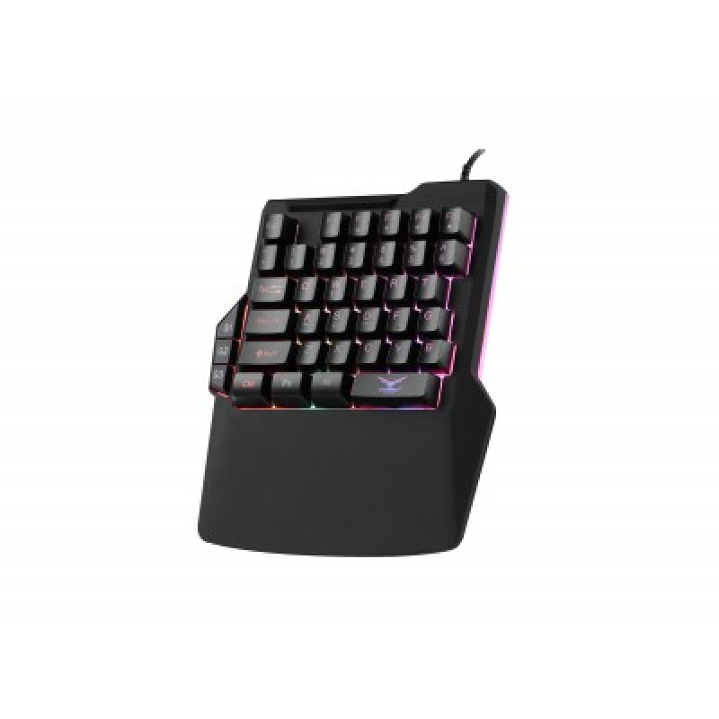 TECLADO GAMER ONE HAND NACEB ALAMBRICO ATHERIS RETROILUMINADO RGB image 2