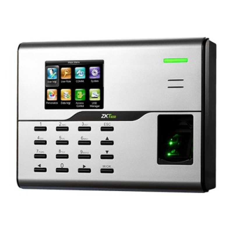 ZKTECO UA860ID - Control de Acceso y Asistencia Simple / 3000 Usuarios / 3000 Tarjetas ID / 50000 Registros / TCPIP / WiFi / ADMS 