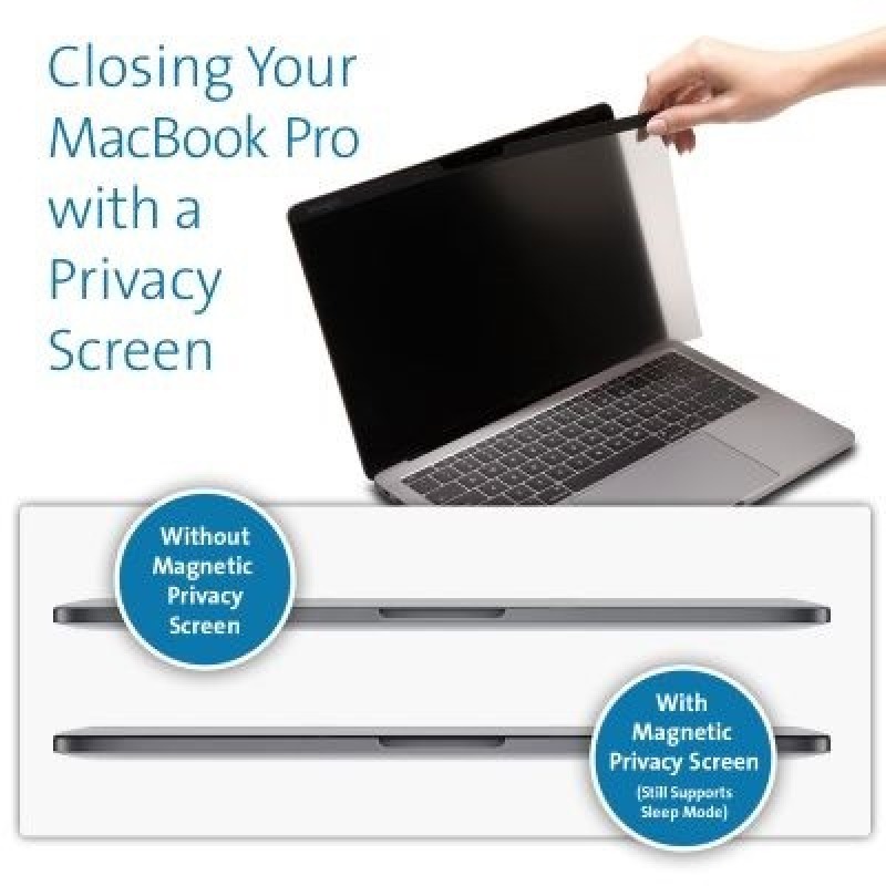 Kensington Pantalla de privacidad magnética MP13 para MacBook Air 2018, MacBook Pro 13" 2016 2016/17/18/19 image 6