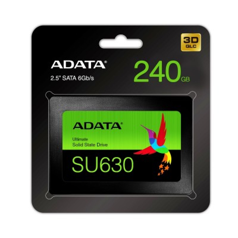 UNIDAD DE ESTADO SOLIDO SSD INTERNO ADATA SU630 240GB 2.5 SATA3 LECT.520 ESCRIT.450 MBS 7MM PC LAPTOP MINIPC SIN BRACKET 3DNAND (ASU630SS-240GQ-R) image 5