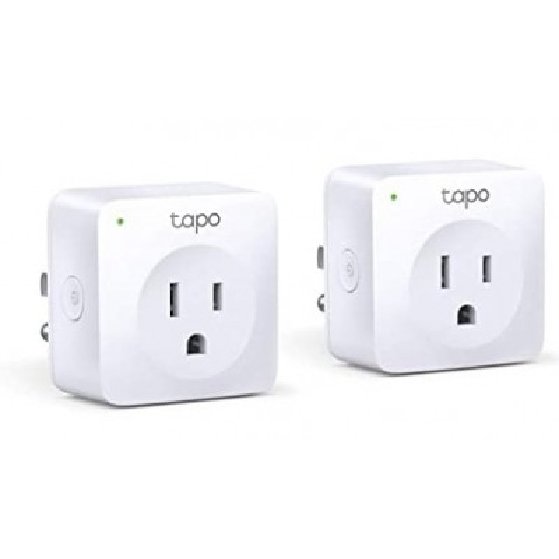 KIT 2 PIEZAS SMART PLUG TP-LINK TAPO P100 WI-FI 2.4GHz 802.11b/g/n CONTROL DE VOZ Y ACCESO REMOTO image 3