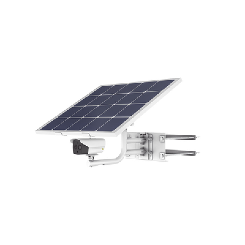 Kit Solar IP All in One / Cámara Termica 256  192 / Lente 97 mm / Panel Solar / Batería de Respaldo de Litio 232Ah / Conexión 4G / Accesorios de Instalación